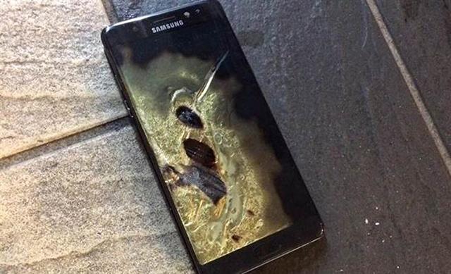 三星Note8电池又出问题?电量耗尽后无法充电