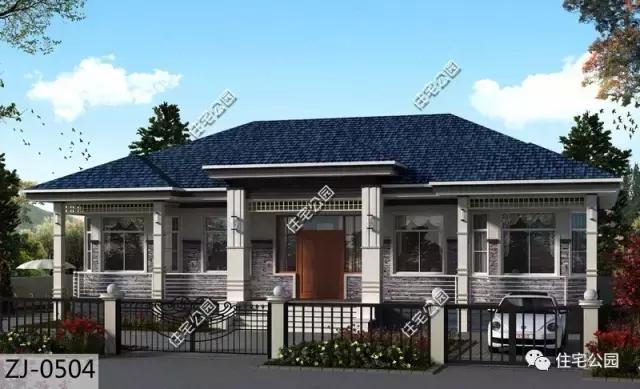 实拍农村19万建自建平层小别墅,3卧2卫带车库,真的太