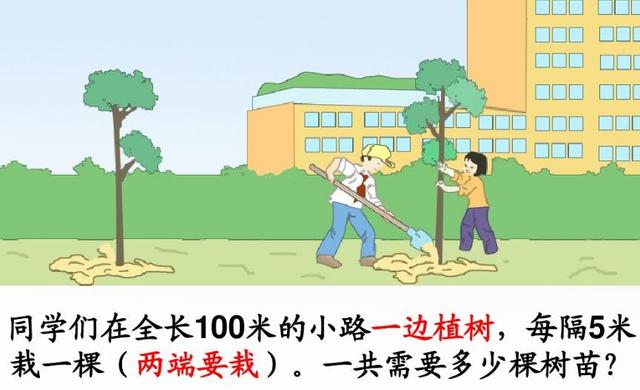 小学五年级数学植树问题,这道奥数题绕晕了好