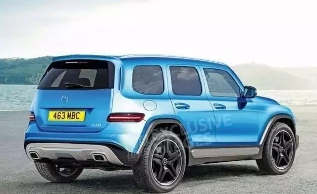 奔驰GLB曝光,30万左右,或将以奔驰小G形象