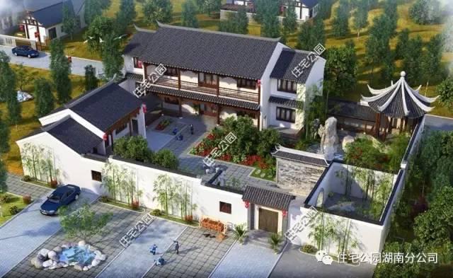农村自建房就应选中式?5套大合院,这才是属于中国人的
