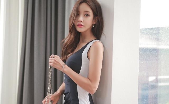 美女模特孙允珠穿的紧身衣简直是典范，关键看这一点！