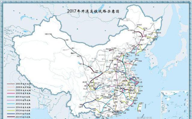图文解析历年高铁开通线路及大事件--中国高铁