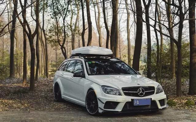 AMG的激情!奔驰C300旅行版改装案例