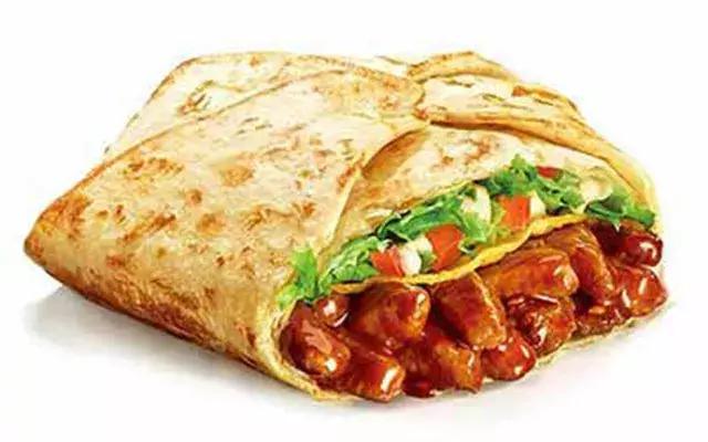 KFC嫩牛五方, 做法竟似摊煎饼? 铺4层、折4下, get起来无负担~