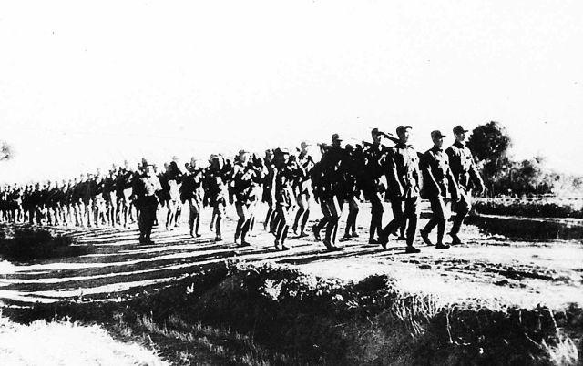 红色陕西庄里: 八路军120师80年前从庄里镇誓师出征抗日!