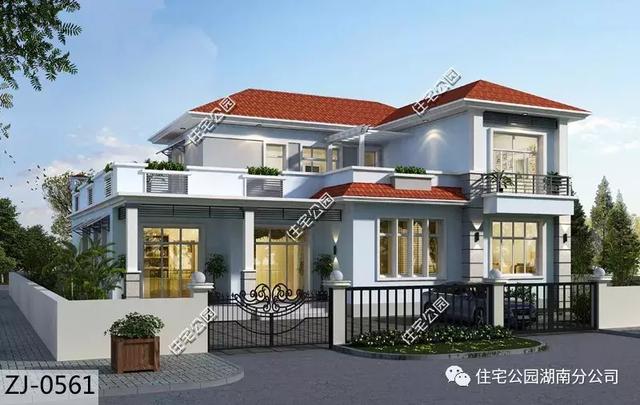 回别墅自建房,同样30万为啥别人盖民房,你只盖普通别墅?怎样农村轻钢图片