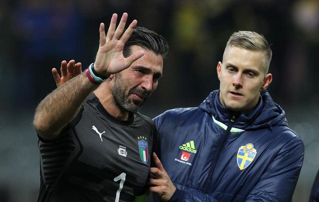 意大利被瑞典淘汰 无缘2018年足球世界杯