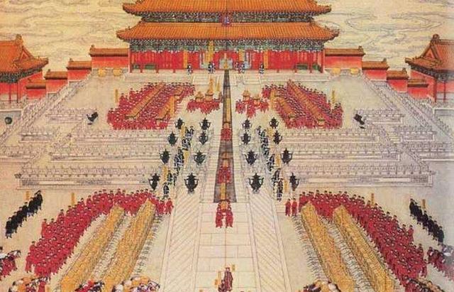 今天我们来看看古代官员的上班的事情好啦~ 皇帝上朝,大臣们要陪着