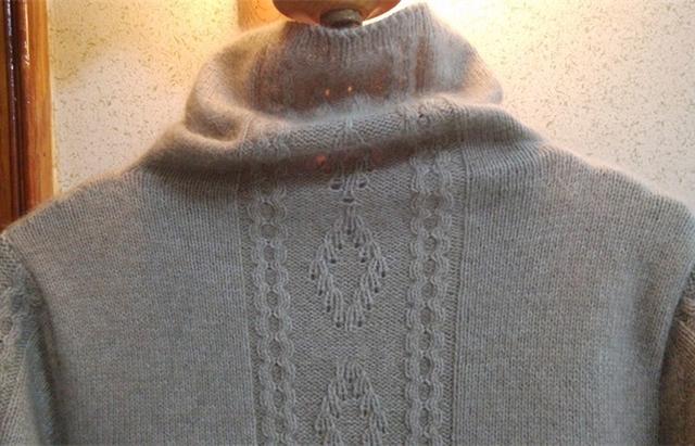 美丽的女性堆领毛衣编织教程,时尚保暖,洋气有女人味