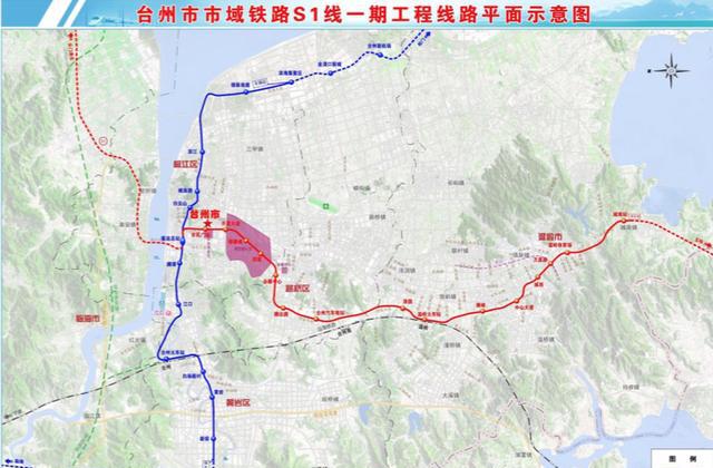 台州市域铁路s1线,s2线拟开工建设