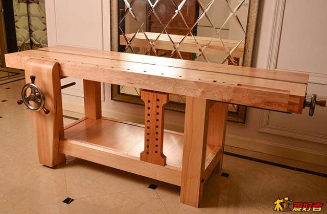 450斤大木工桌完工!