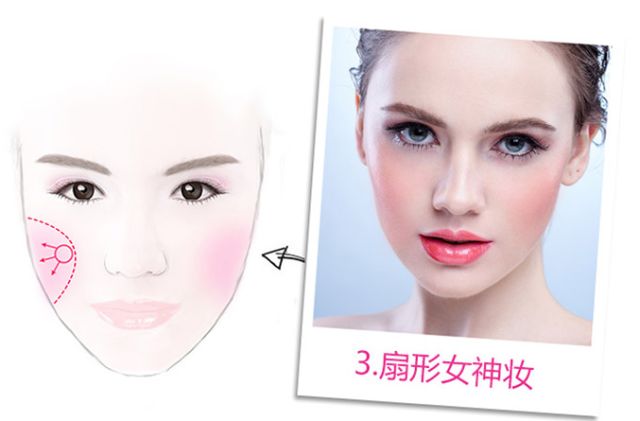妆容百般好,腮红少不了!