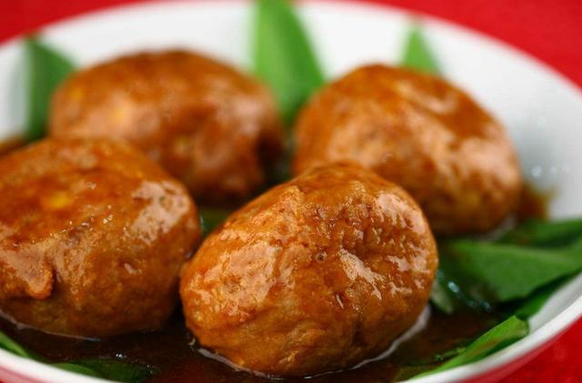 经典鲁菜四喜丸子 大席必须上的菜肴 就是硬