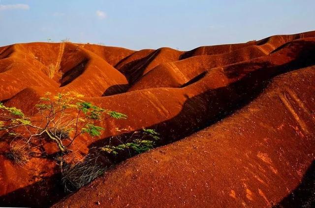 红沙漠?你见过红色的沙漠吗?韶关始兴就有一