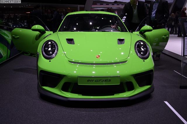 全球首发,2018年保时捷911 gt3 rs 991.