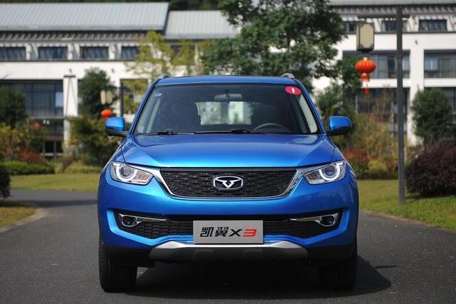 智能互联SUV凯翼X3,国产车一道亮丽的风景线