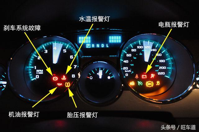 这些灯亮了一定要停车 车辆危险故障灯大全-新浪汽车