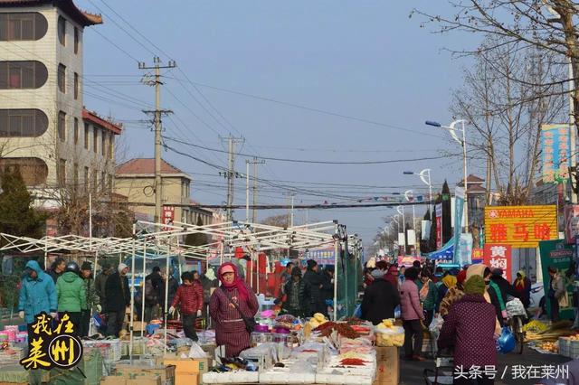 莱州朱桥大集现在竟然是这个样狗市已经