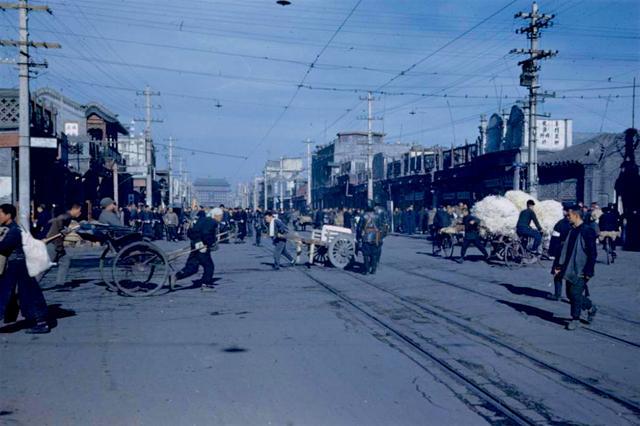 外国人拍摄的1947年北平罕见老照片: 想不到7