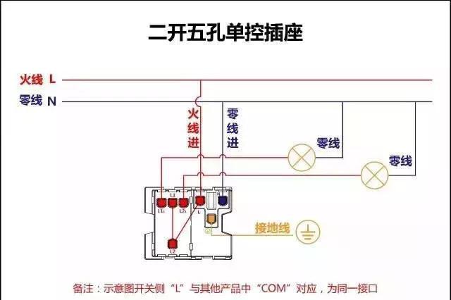家庭所有的开关接线图大全 非常值得收藏