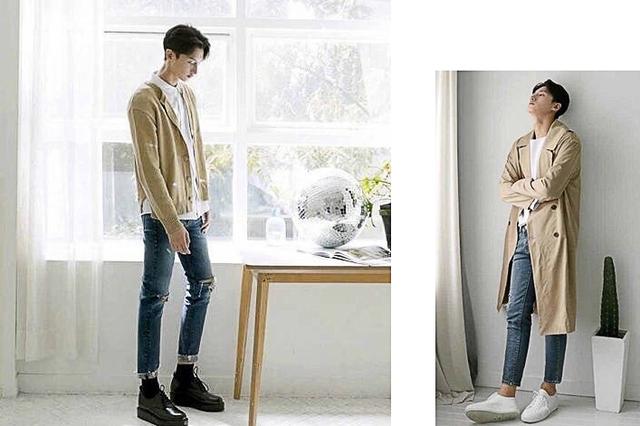 男生178cm190斤照片,178高180斤男生真人图 178cm简约干净的男生搭配