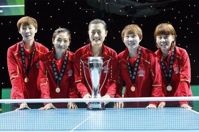 2018乒乓球世界杯,中国乒乓球队成功卫冕冠军