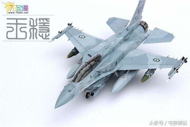 军模秀:沙漠之隼-f16f 战隼战斗机