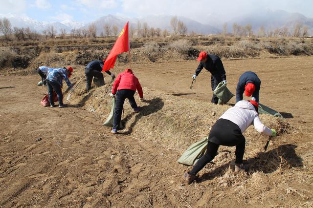 高台县新坝镇积极开展万人清洁家园志愿服务活动