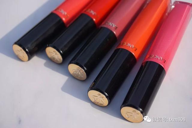 试色:我入手了兰蔻的菁纯唇釉,遮住了我的深唇