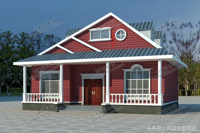 2套一层半农村别墅,正好配上你要的佛系生活