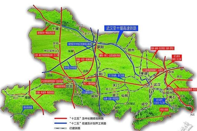 这一条高铁线路规划开通后,湖北这个小城市将受益最大!