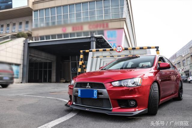 最高转速7500rpm，三菱Lancer Evolution改装，排气走心了