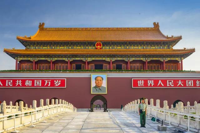 北京天安门图画手绘