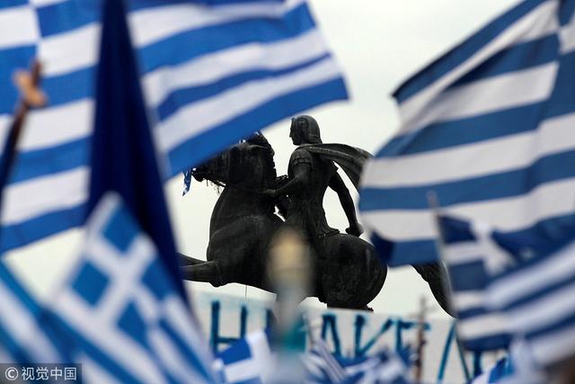 捍卫亚历山大大帝的遗产!数万希腊人集会宣称