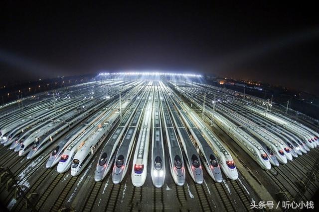 一组震撼图片!厉害了,中国高铁!
