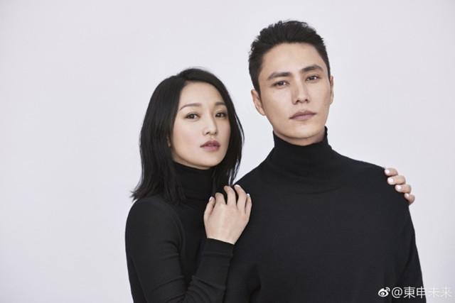 陈坤周迅甜蜜对视笑得好开心,周迅侧颜美炸了