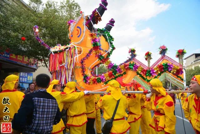 【航拍】福建·大田元宵板凳龙--双龙汇聚!龙耀岩城!