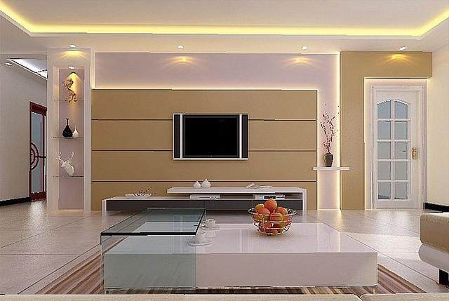 9张现代简约电视背景墙,款式简单,却大气自然,能让您的家?