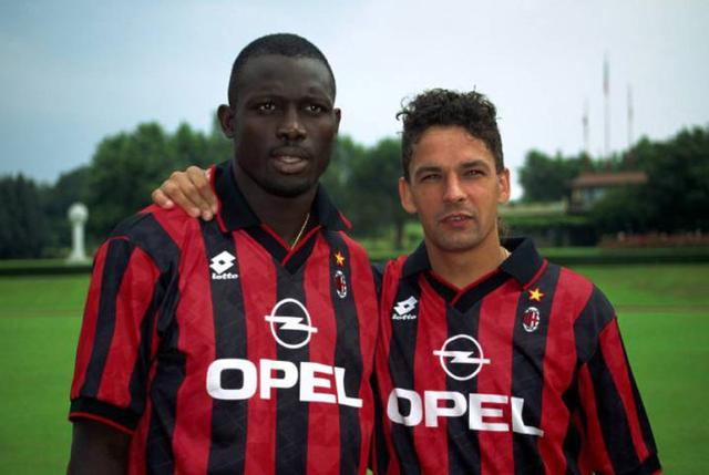 巴乔AC米兰生涯进球和出场数据最全记录(多图