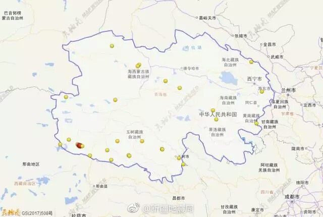 今年以来我国地震活动分省排名(截止11月