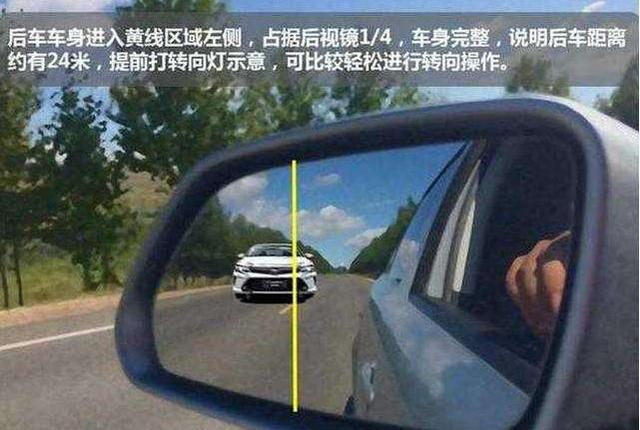 用后视镜判断车距一定要学 必要时可救你一命