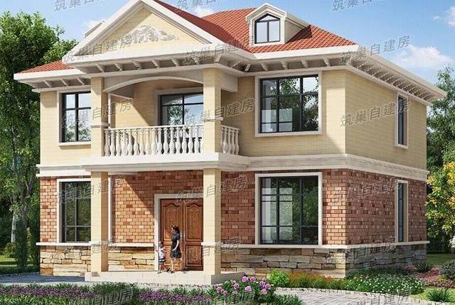 2款20万二层农村自建房,原来农村住宅可以这么漂亮!|农村|自建房|住宅_新浪新闻