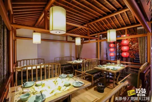 5折!把乌篷船开进餐厅!芜湖有个室内版江南水乡!