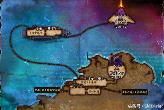 DNF起源版本世界地图:镜像阿拉德有些细思极恐!