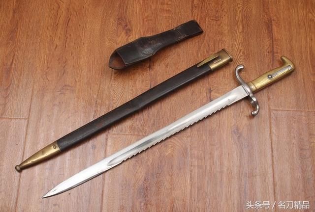 6 厘米 / 产地:德国索林根 德军1871式刺刀 材质:特种高碳钢 / 硬度