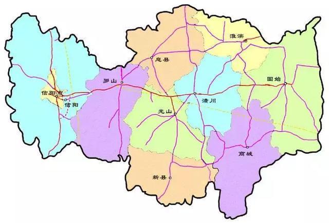 信阳市城区人口_上帝视角,俯瞰信阳城市格局(3)