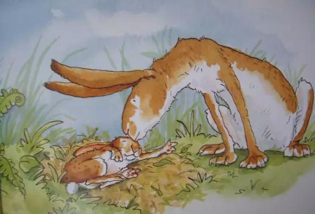 「绘本故事」猜猜我有多爱你!