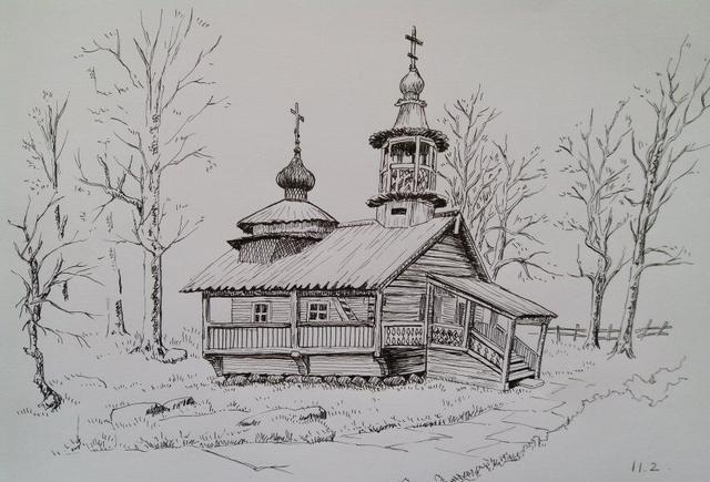 初学者入门风景速写