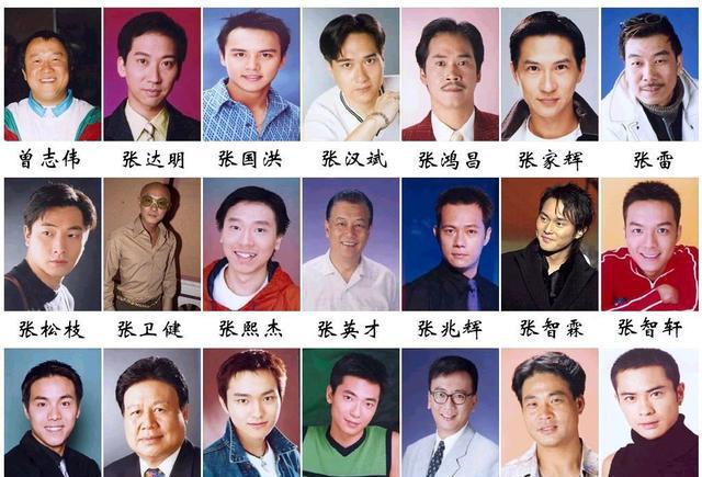 香港电视剧里常出现这243位演员,楚源为首,能认识一半